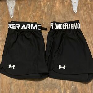 Under Armour Black Athletic Shorts